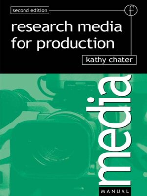 cover image of Research for Media Production